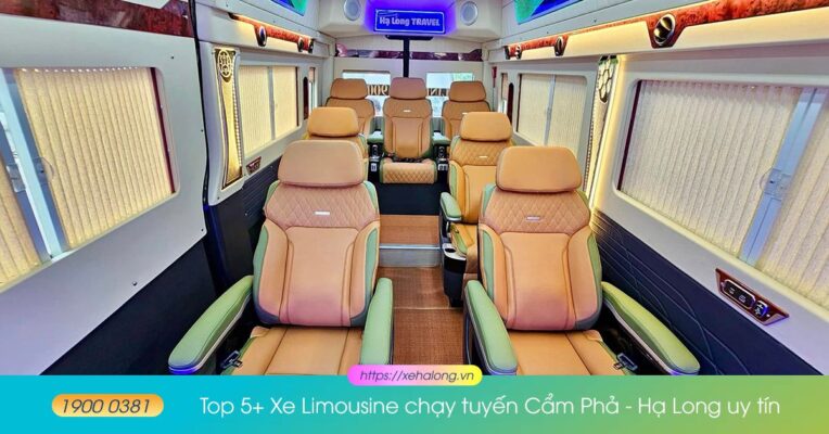 Top 5+ Xe Limousine chạy tuyến Cẩm Phả - Hạ Long uy tín 1 xe limousine chay tuyen cam pha ha long 3
